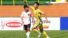 Ngược dòng trước Becamex TP.HCM, SLNA vào bán kết U15 Quốc gia